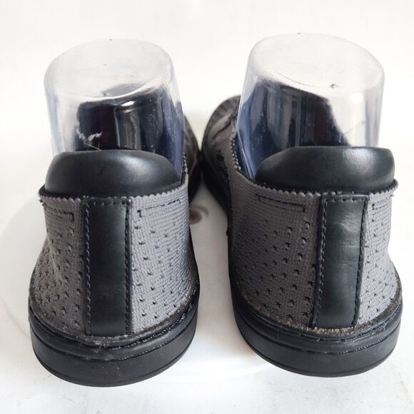 Ugg Sneakers Womens Size 7 Sammy Hyper Weave Slip On Comfort Knit Black Gray - Picture 3 of 12